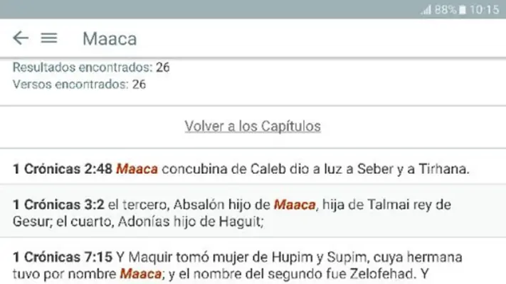 Concordancia bíblica android App screenshot 3